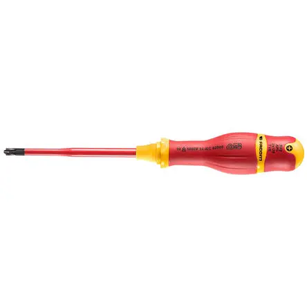 Produktfoto 1 von Facom VDE 1000V zugelassen PH2 Isoliert, 245 mm / Klinge 125 mm