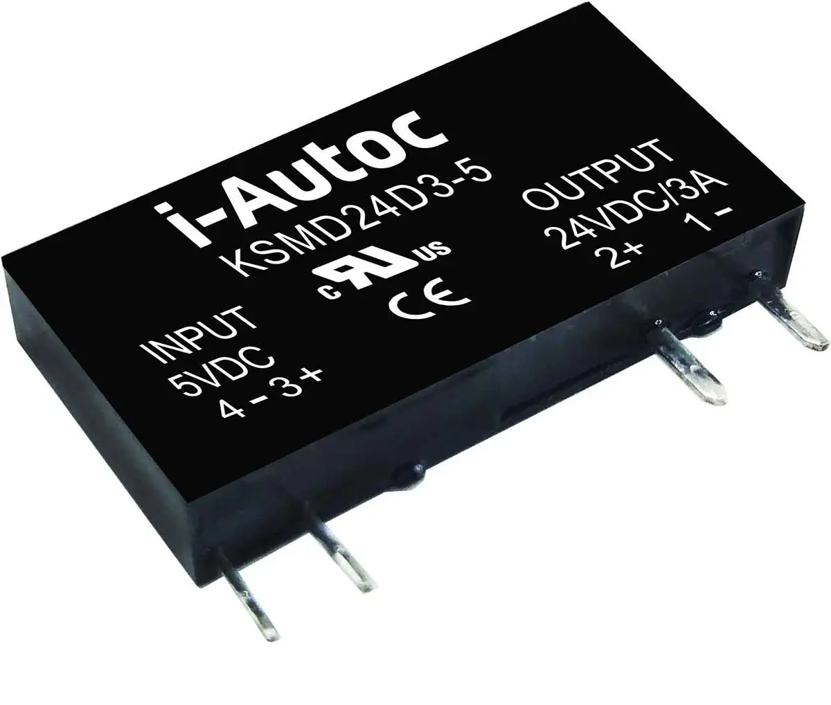 Produktfoto 1 von i-Autoc THT Halbleiterrelais DC 58 V dc / 4 A