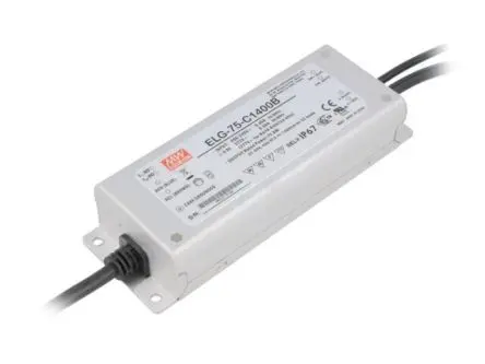 Produktfoto 1 von MEAN WELL LED-Treiber, 75 W 180 V ac, 305 V ac, 254V dc, 431 V dc LED-Treiber 1400mA, Ausgang 54V dc