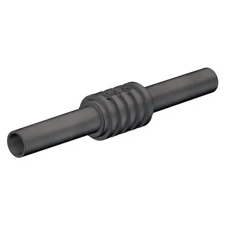 Produktfoto 1 von Staubli Bananensteckerkupplung Schwarz Buchse Messing Nickel 600 V