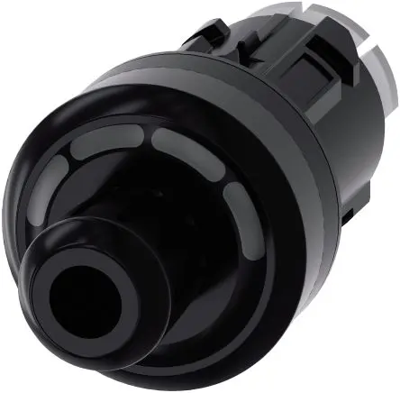 Produktfoto 1 von Siemens SIRIUS ACT 3SU10 Schlüsselschalterkopf 22 mm 4 Positionen Rund Rastend IP65