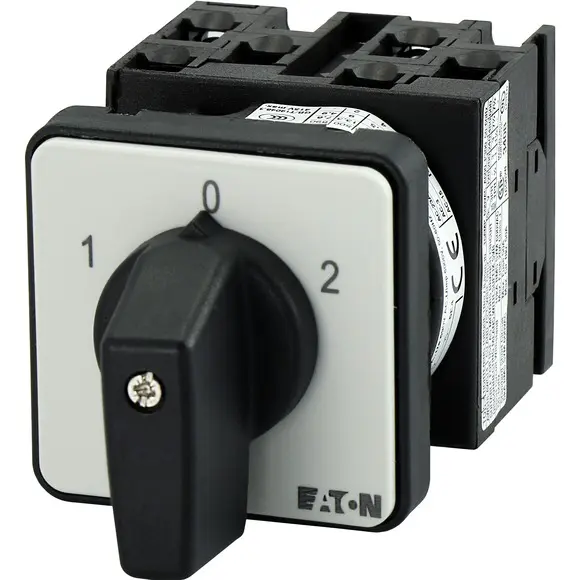 Produktfoto 1 von Eaton Nockenschalter, 3-poliger Schließer / 20A, 3 Schließer, 690V ac, 1, 3-phasig, 3-Stufen Schraub, 60°-Wurfwinkel