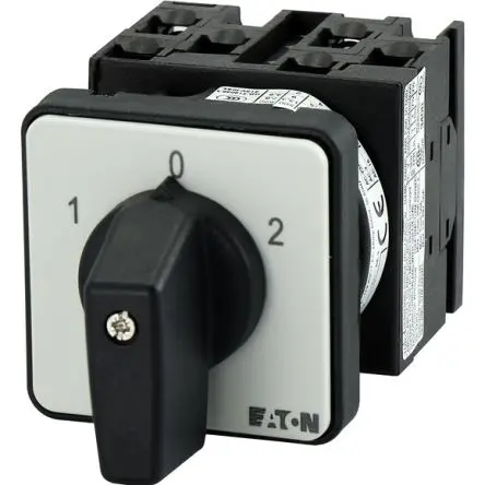 Produktfoto 1 von Eaton T0 Nockenschalter 20 A, 1, 3-phasig, 3-Stufen Drehen Schraube, 60 °-Wurfwinkel