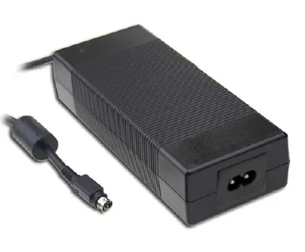 Produktfoto 1 von MEAN WELL GSM220B Steckernetzteil 221W, 80 → 264V ac, 48V dc / 0 → 4.6A Medizin-Zulassung, IEC 320-C8