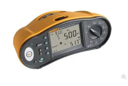Produktfoto 1 von Fluke 1663 Multifunktionsprüfgerät Phase auf Neutral, Phase-zu-Erde Erdungswiderstandsmessung Automatischer FI Test USB