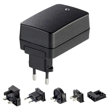 Produktfoto 1 von Friwo FW8001M Steckernetzteil AC/DC-Adapter 18W, 100V ac, 12V dc / 1.5A Medizin-Zulassung, Universal-Stecker