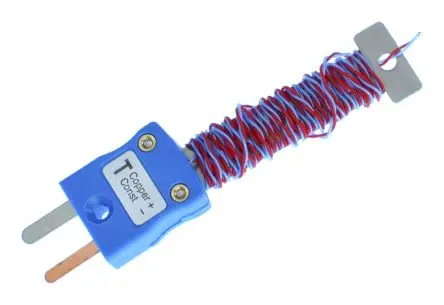 Produktfoto 1 von RS PRO Perfluoralkoxyalkan Thermoelement mit offener Messstelle Typ T x 1 m → 220 °C