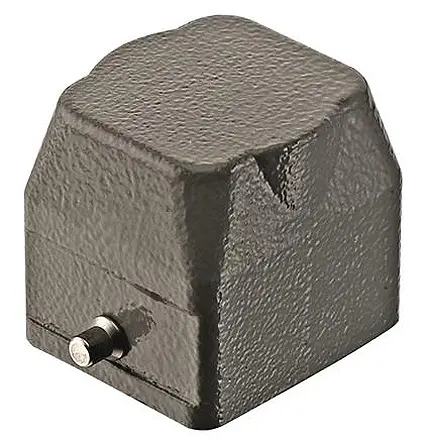Produktfoto 1 von HARTING Han-Modular Kappe für robusten Stromversorgungsstecker 1 Hebel 2, Modular Modulare Doppelschutzabdeckung, IP65