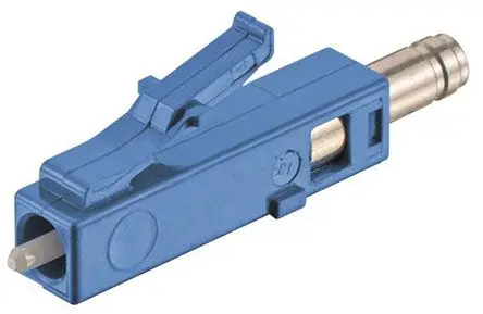 Produktfoto 1 von HARTING LWL-Steckverbinder, LC, Singlemode, Simplex, 9/125 μm 2.5dB, Blau