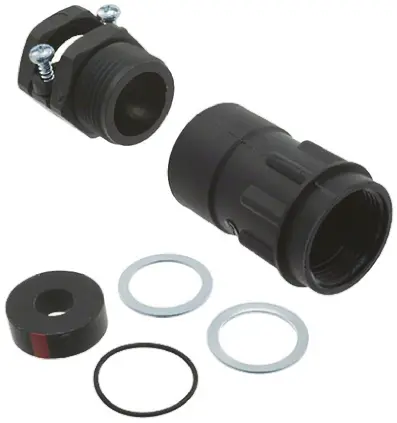 Produktfoto 1 von ITT Cannon Kabelklemme Zugentlastung, Gr. 14 mm, L. 85.5 mm
