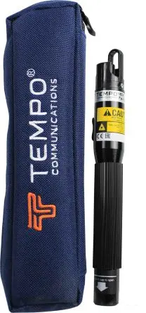 Tempo 180XL LWL-Prüfgerät Lichtwellen-Testkit Single Mode & Multimode 650nm