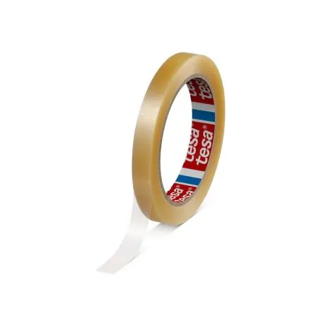 Produktfoto 1 von Tesa 4204 Packband, Polyvinylchlorid, Klar, Stärke 59 μm, 15mm x 66 m
