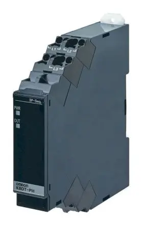 Produktfoto 1 von Omron K8DT-PH Überwachungsrelais 3-phasig, SPST DIN-Hutschiene