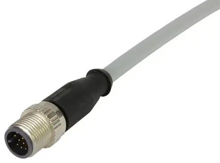 Produktfoto 1 von HARTING M12, 12-polig Sensor-Betätigungselementkabel, Gerade Stecker 12 / Nicht abgeschlossen, Länge 2 m