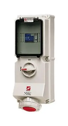 Produktfoto 1 von MENNEKES Buchsentülle Weiß, Rot, 40V 5 / 32A, Wand IP67