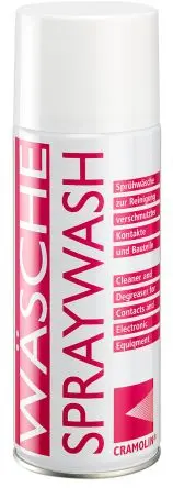Produktfoto 1 von Cramolin Spraywash, Typ Reiniger Elektrischer Reiniger für Elektromotor, Schalter, Schütz, Relais, Zerstäuber, 400 ml