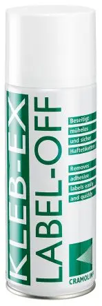 Cramolin Label-Off Etikettentferner entfernt Etikett 400 ml Zerstäuber