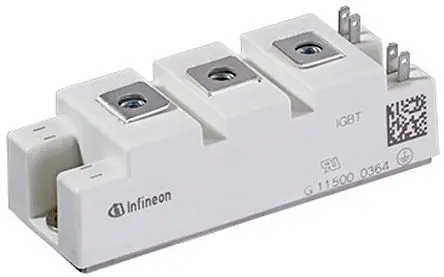 Produktfoto 1 von Infineon IGBT-Modul / 150 A, 1200 V 79 W AG-34MM-1 Typ N-Kanal Klemme