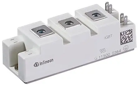 Produktfoto 1 von Infineon IGBT-Modul / 100 A, 1200 V 555 W AG-34MM-1 Typ N-Kanal Klemme