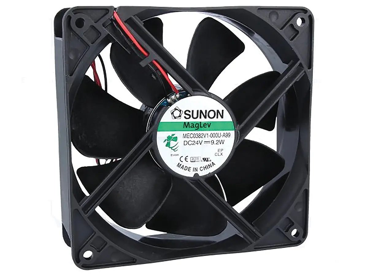 Produktfoto 1 von Sunon ME DC-Axiallüfter, Vapo, 24 V dc / 9.2W, 120 x 120 x 38mm, 3100U/min, 234.5m³/h