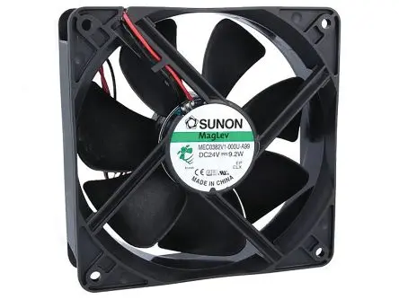Produktfoto 1 von Sunon ME Axiallüfter, Vapo, 24V dc / 9.2 W 383 mA, 3100 U/min, 234.5 m³/h 120 mm 120mm 38 mm