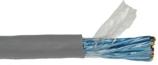Produktfoto 1 von Alpha Wire Alpha Essentials Communication & Control Datenkabel, 11-paarig 0,35 mm Ø 12.27mm F/UTP Schirmung PVC