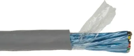 Produktfoto 1 von Alpha Wire Alpha Essentials Communication & Control Datenkabel, 11-paarig 30 m Ø 12.27 mm Polyvinylchlorid isoliert Grau