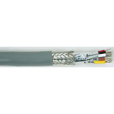 Produktfoto 1 von Alpha Wire Alpha Essentials Coaxial Cable Cat.5 Ethernet-Kabel, 30 m, Grau 4 Abgeschirmt Geschirmt, Aussen ø 10.19 mm