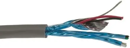 Produktfoto 1 von Alpha Wire Alpha Essentials Communication & Control Datenkabel, 3-paarig 304 m Ø 7.57 mm Polyvinylchlorid isoliert Grau