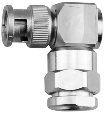 Produktfoto 1 von Telegartner Stecker Koaxialsteckverbinder BNC-Steckverbinder, Kabelmontage Klemm-Anschluss, für RG213/U-Kabel, 50Ω, ,