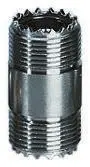 Produktfoto 1 von Telegärtner HF Adapter, 50 Ω, Gerade, 200MHz Buchse Buchse, Koaxial Nennspannung