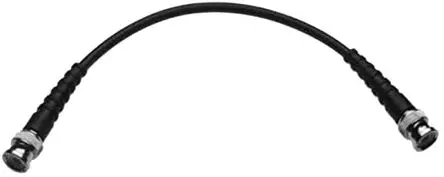 Produktfoto 1 von Telegärtner BNC RG58C/U Koaxialkabel, Abgeschlossen, 50 Ω, 500 mm, Aussen ø 14.6 mm Außen-ø , Schwarz
