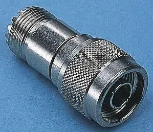 Produktfoto 1 von Telegärtner HF Adapter, 50 Ω, Gerade, 200Hz Stecker Buchse, Koaxial Nennspannung
