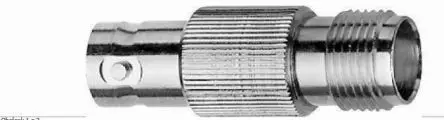 Produktfoto 1 von Telegärtner HF Adapter, 50 Ω, Gerade, 4Hz Buchse Stecker, Koaxial Nennspannung