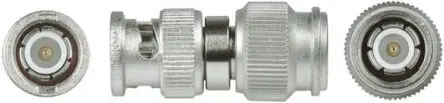 Produktfoto 1 von Telegärtner HF Adapter, 50 Ω, Gerade, 4Hz Stecker Buchse, Koaxial Nennspannung