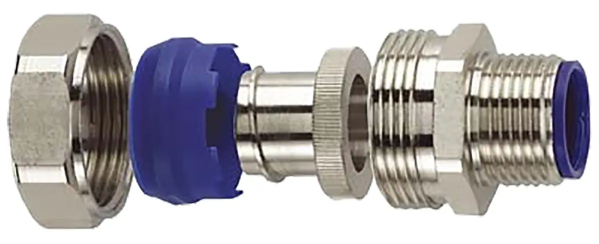 Produktfoto 1 von Flexicon LTP - CSS Edelstahl 316 Kabelrohr Befestigung Kabelrohr M20 20 mm Galvanisiert-Finish IP69K, IP68, IP66, IP40