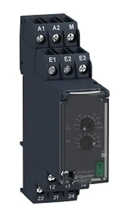 Produktfoto 1 von Schneider Electric Harmony Control Überwachungsrelais 1-phasig, 2-poliger Umschalter DIN-Hutschiene