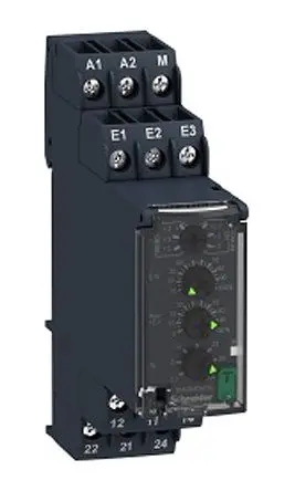 Produktfoto 1 von Schneider Electric Harmony Control Überwachungsrelais 1-phasig, 2-poliger Umschalter DIN-Hutschiene