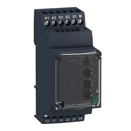 Produktfoto 1 von Schneider Electric Harmony Control Überwachungsrelais 1-phasig, 2-poliger Umschalter Überstrom, Unterstrom 150mA - 15A,