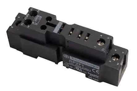 Produktfoto 1 von Schneider Electric Relaissockel zur Verwendung mit Leistungsrelais Serie RPM (1 Wechsler) Harmony Relay RP, 5 -Kontakt,