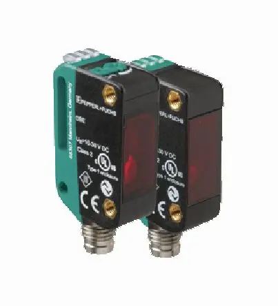 Produktfoto 1 von Pepperl + Fuchs OBE20M Kubisch Optischer Sensor, Durchgangsstrahl, NPN/PNP Ausgang, 4-poliger M8-Steckverbinder