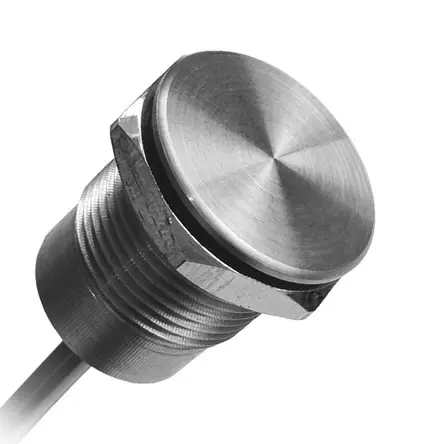 Produktfoto 1 von Bulgin Piezo-Schalter Grau 1 A Draht IP69K, IP68 Tastend