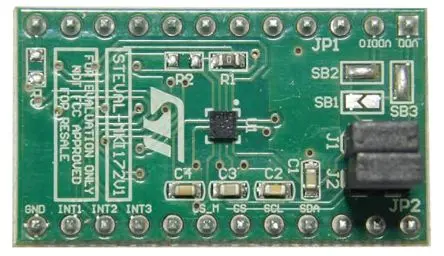 Produktfoto 1 von STMicroelectronics Adapterplatine zum Einsatz mit Standard-DIL-24-Buchse