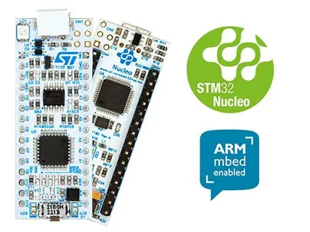 Produktfoto 1 von STMicroelectronics STM32 Nucleo-32 MCU, Entwicklungsboard Evaluierungsplatine ARM Cortex-M0 STM STM32L011K4T6