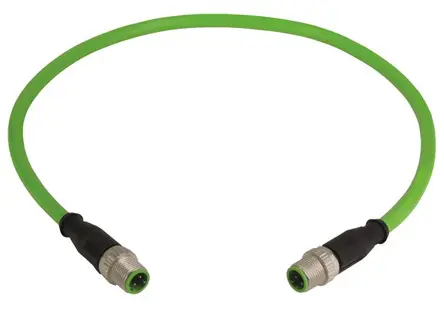 Produktfoto 1 von HARTING M12, 4-polig Sensor-Betätigungselementkabel, Gerade Stecker 12 / Gerade Stecker, Länge 40 m