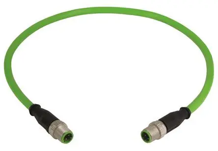 Produktfoto 1 von HARTING M12, 4-polig Sensor-Betätigungselementkabel, Gerade Stecker 12 / Gerade Stecker, Länge 40 m