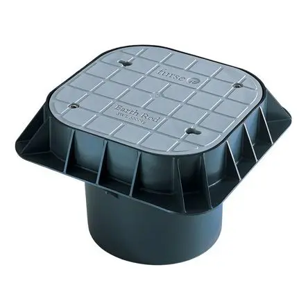 Produktfoto 1 von WJ Furse Blitzschlag-Erdungsinspektionsschacht Polymer 5000 kg, 300mm x 158 mm x 300 mm
