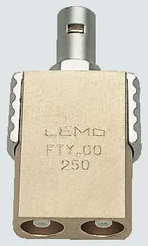 Produktfoto 1 von LEMO HF Adapter, 50 Ω, Gerade Buchse Stecker, Koaxial Nennspannung