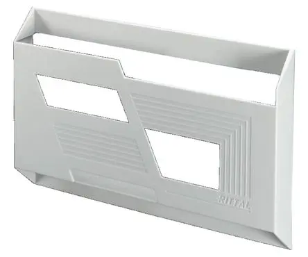 Produktfoto 1 von Rittal Dokumentenhalter Polystyrol, für A4-Hochformat-Papier SZ Wiring Plan Pocket 254 mm 17 mm 228mm