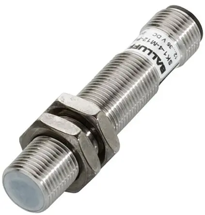 Produktfoto 1 von BALLUFF M12 Kapazitiver Näherungssensor, Gewinderohr PnP / 200mA 4 mm, IP65 35 V dc
